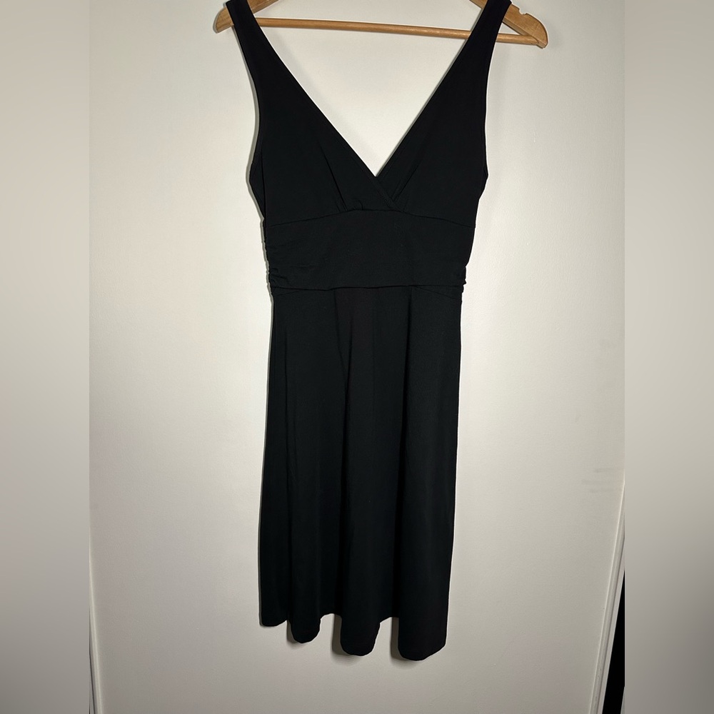 Patagonia organic cotton fit and flare dress size XS black
